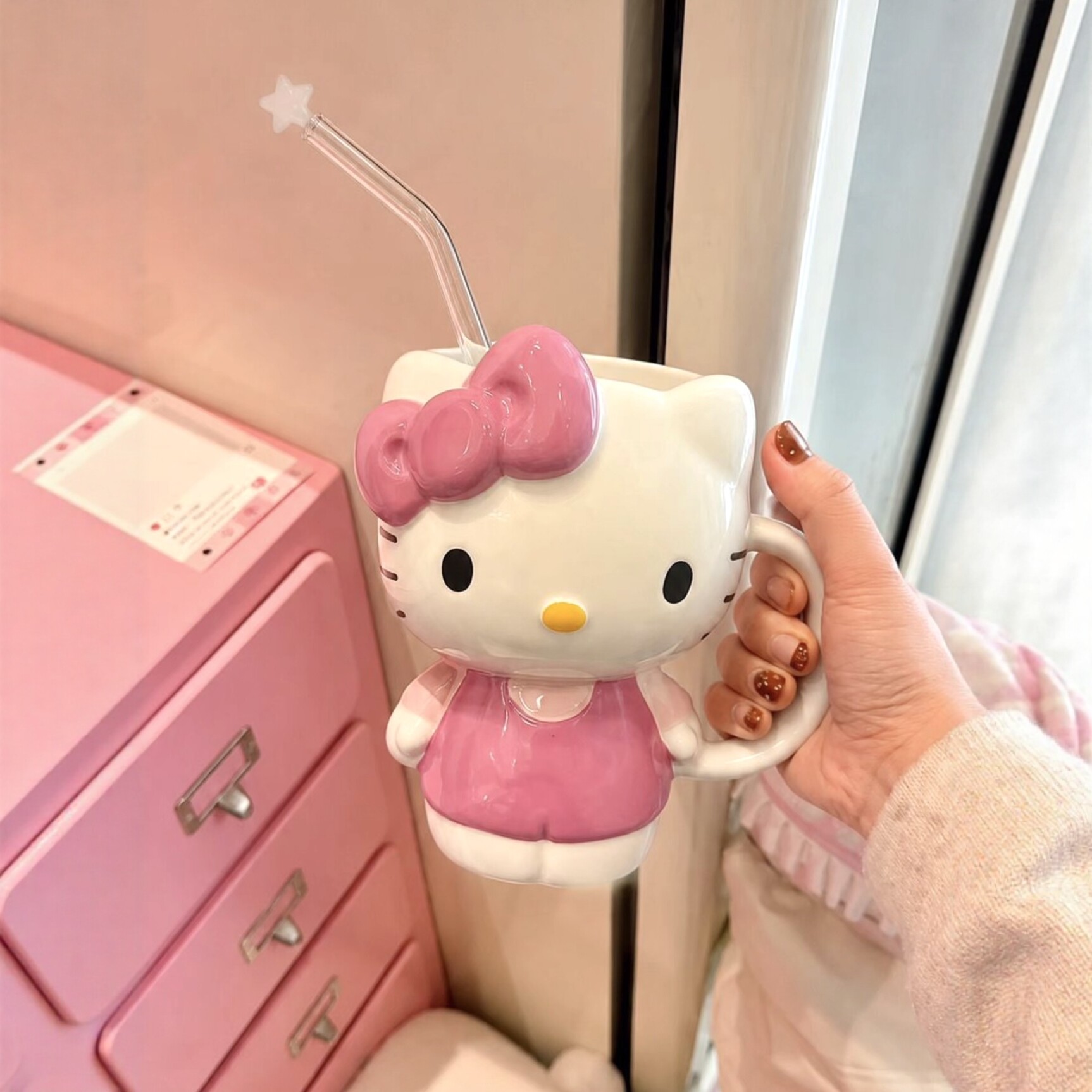 【喝水神器】哈喽kitty马大容量图片