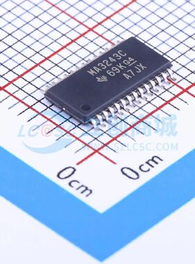 MAX3243CPWR TSSOP-28 RS232芯片 TI全新正品原装 电子元件配单