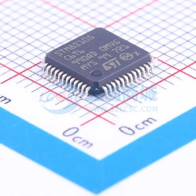 STM8S105C6T6TR LQFP-48(7x7) 单片机(MCU/MPU/SOC) ST(意法半导