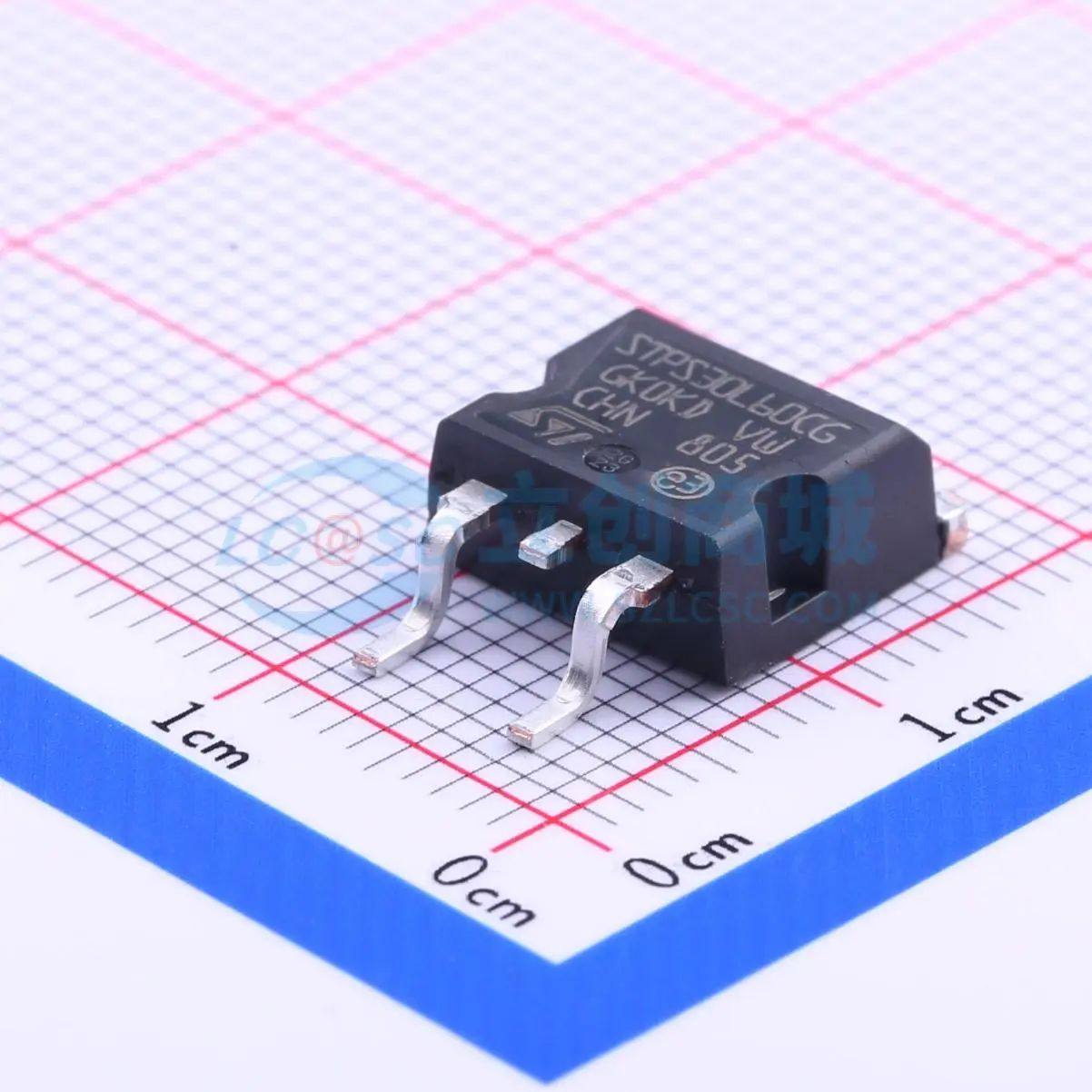 STPS30L60CG-TR TO-263-2 肖特基二极管 ST(意法半导体)全新原装