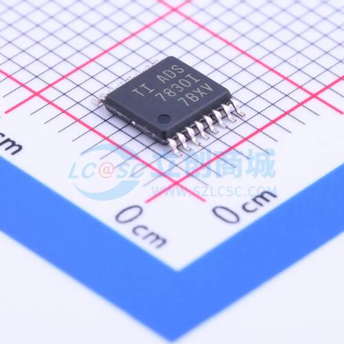 ADS7830IPWT TSSOP-16 模数转换芯片ADC TI全新正品原装 电子元件