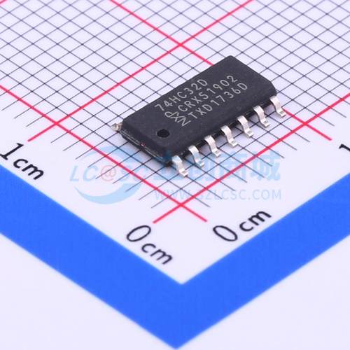 74HC32D,653 SOIC-14 逻辑门 全新正品原装 电子元件配单