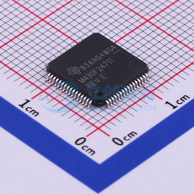 MSP430F2471TPM LQFP-64(10x10) 单片机(MCU/MPU/SOC) TI全新正品