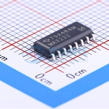 MAX232DR SOIC-16 RS232芯片 TI全新正品原装 电子元件配单