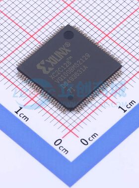 XC2C128-7VQ100I VQFP-100(14x14) 可编程逻辑器件(CPLD/FPGA) XI
