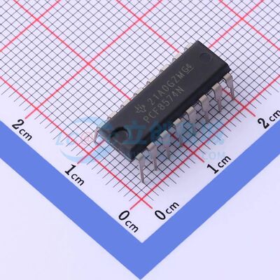 PCF8574N PDIP-16 I/O扩展器 TI全新正品原装 电子元件配单