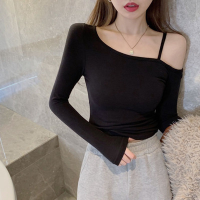 长袖韩版常规不对称赠运费险