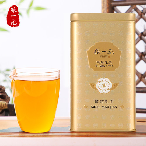 张一元新茶八窨特种金奖毛尖200g