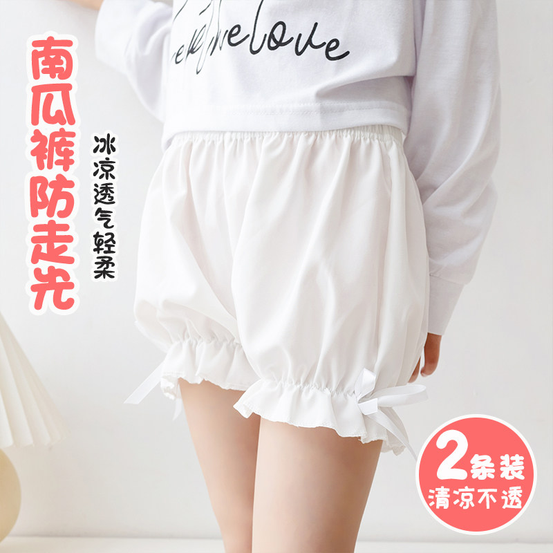 女童夏季薄款防走光安全短裤图片