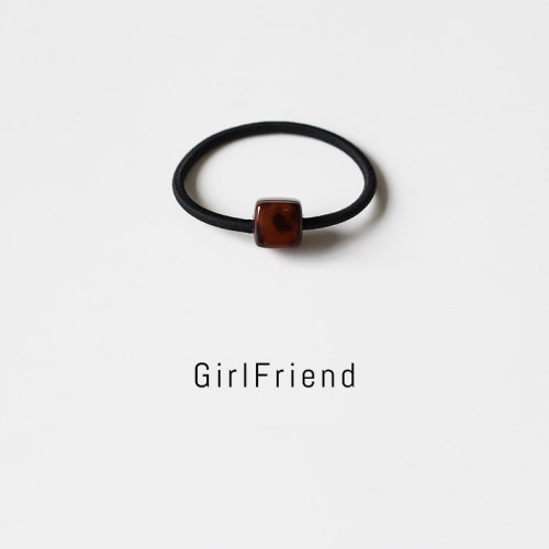 豹纹小皮筋女扎头！girlfriend