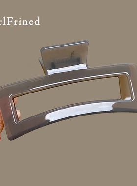 13cm发夹抓夹高级感超大号鲨鱼夹发量多洗澡盘发夹子头饰女后脑勺