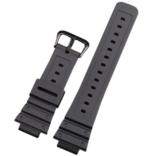 小方块树脂表带适用于卡西欧G-SHOCK DW5600 GW-M5610 G-5600E男