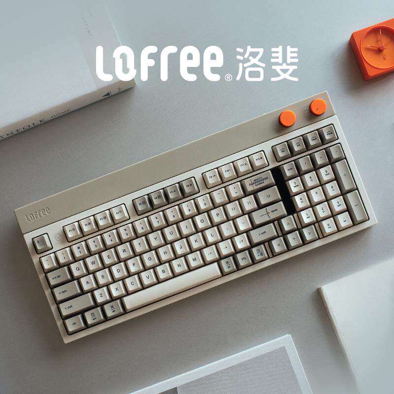 lofree洛斐小方机械键盘98无线蓝牙复古三模热插拔ipad平板笔记本