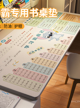 2026新款卡通书桌垫|笔迹易擦洗