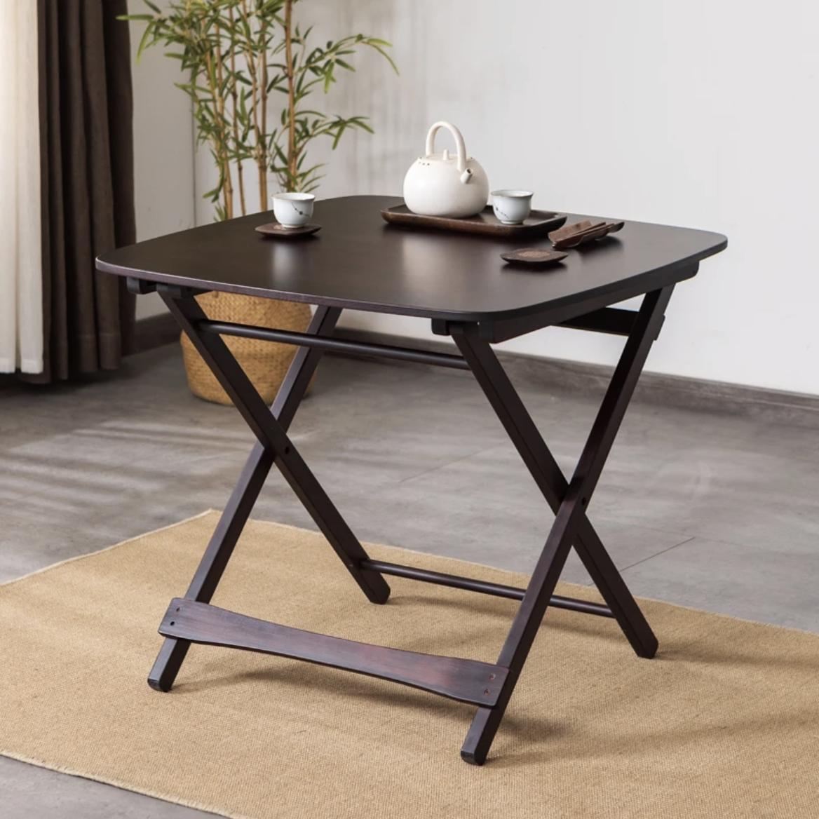 特大号餐桌家用饭桌户外便携简易方桌正方形阳台摆摊桌子折叠桌