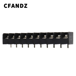 针脚连接器焊接终端 逆变器焊接接线板30A/600V 10针PCB接线端子