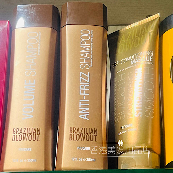 香港购Brazilian Blowout巴西生命果沙发柔顺洗发水护发素350ML
