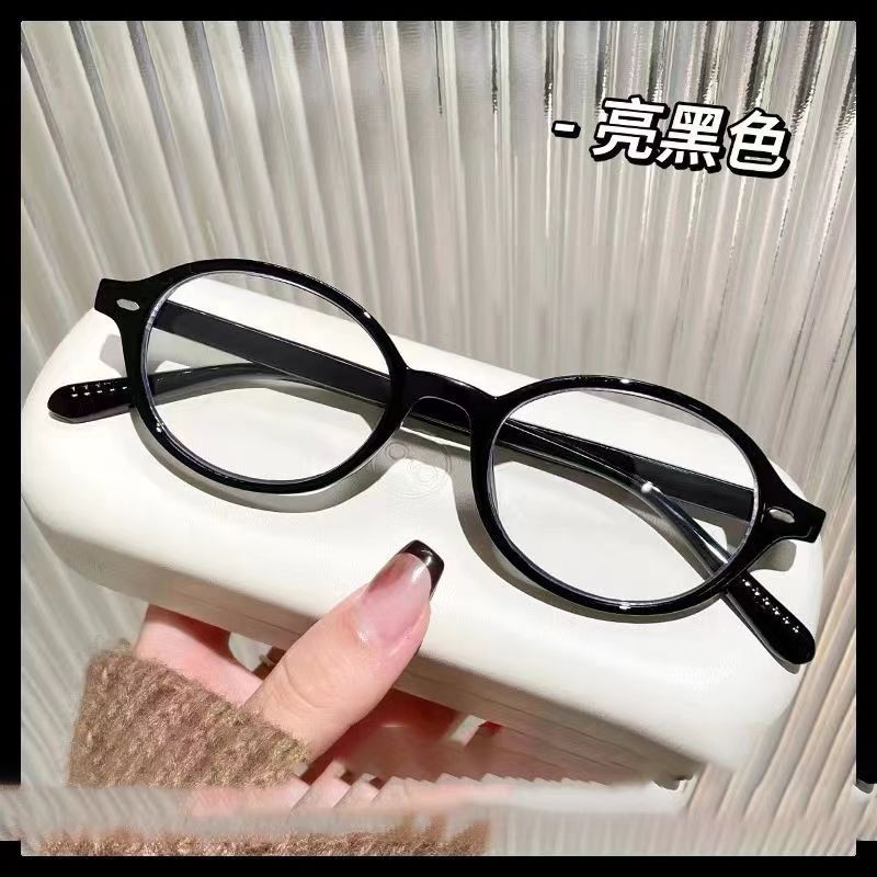 复古玳瑁色眼镜框女度数可配近视