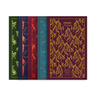 企鹅布纹经典 第二辑 史诗系列 套装5册 坎特伯雷故事/神曲/失乐园/伊利亚特/奥德塞 上海译文出版社 正版