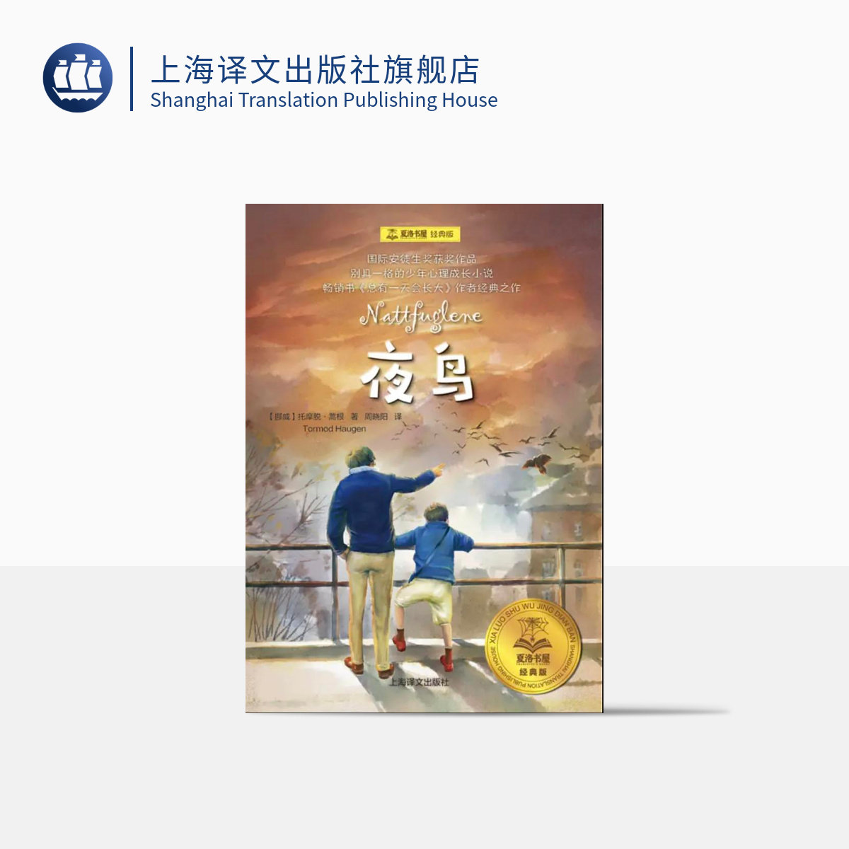 夜鸟 夏洛书屋 经典版 [挪]托摩脱&middot;蒿根 国际安徒生奖获奖作品 另著《总有一天会长大》少年心理 成长励志  上海译文出版社 正版