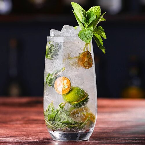 iching莫吉托mojito调酒海波杯