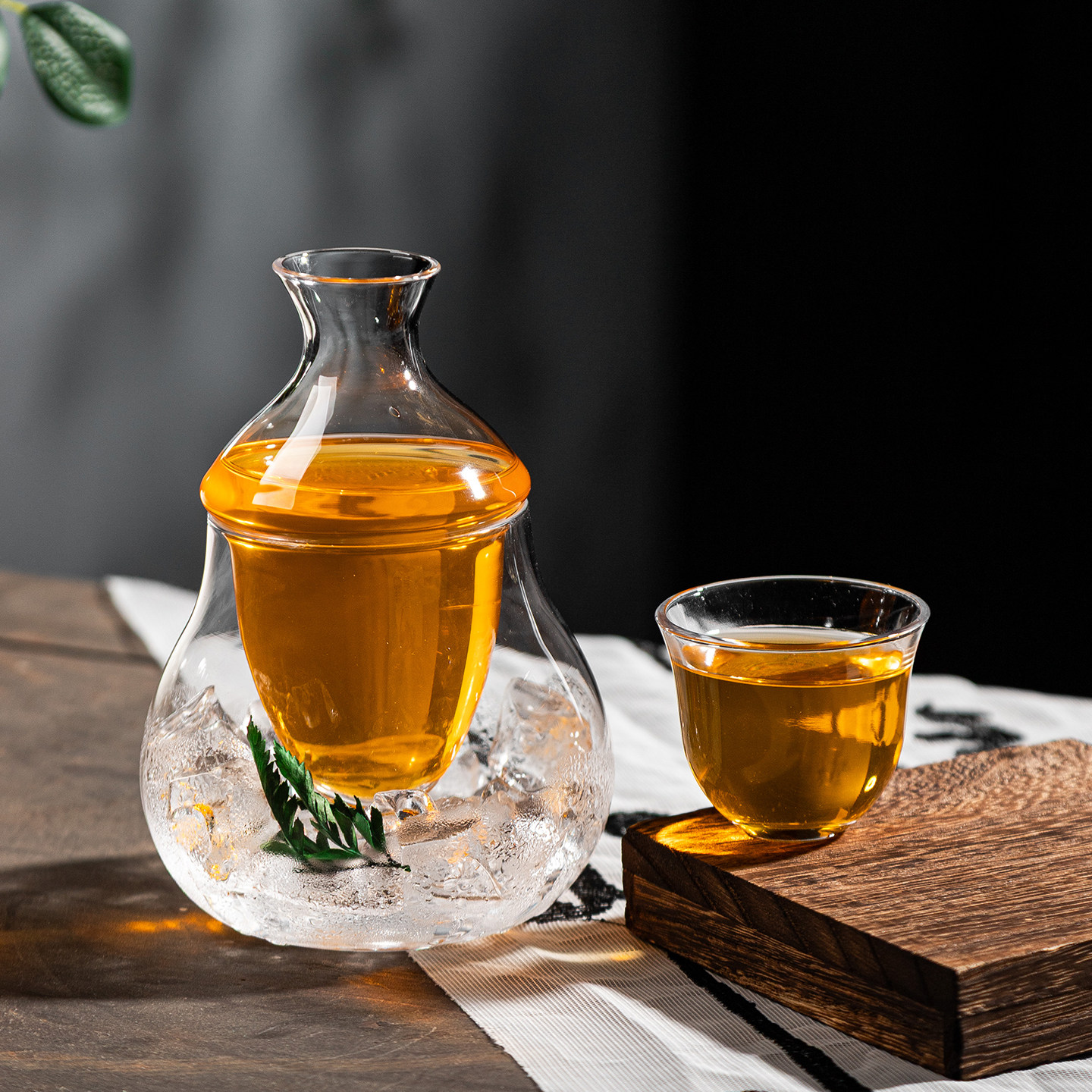 国风鸡尾酒杯冰酒壶套装