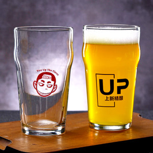 精酿酒馆美式品脱精酿啤酒杯大容量小麦精酿杯子IPA专用利比进口
