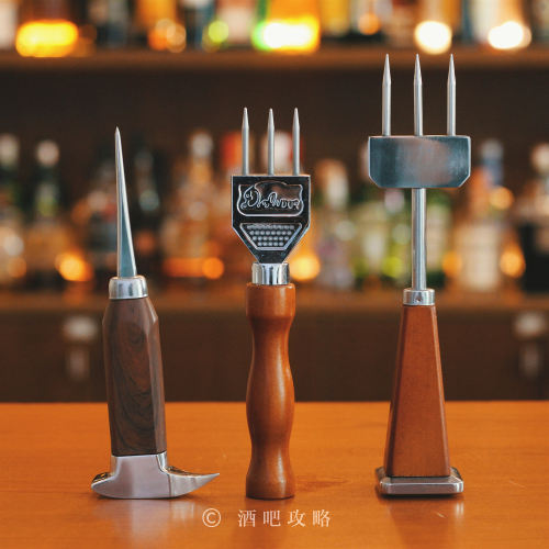酒吧日式调酒凿冰套装