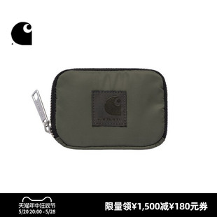 LOGO单色标签拉链卡哈特033098M 配饰经典 WIP钱包新品 Carhartt