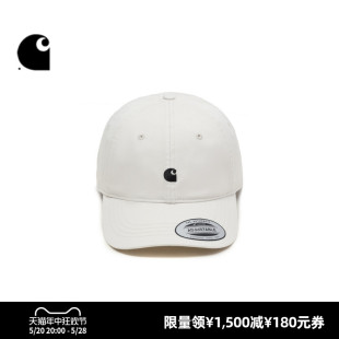 LOGO刺绣弯沿卡哈特23I750L Carhartt WIP鸭舌帽配饰经典