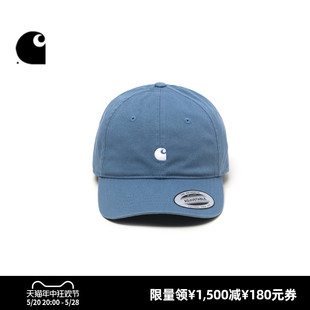 LOGO刺绣弯沿卡哈特023750M Carhartt WIP鸭舌帽配饰经典