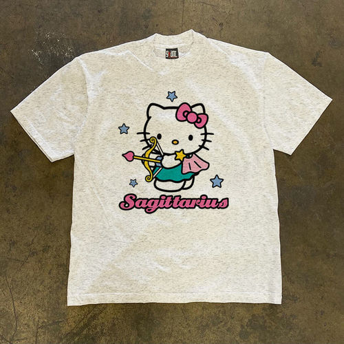 搞钱做牛马慈善店IGEUMM 260g重磅不透甜美kitty猫小众设计感情侣