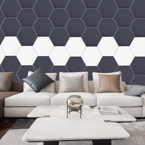 Sound Proof Acoustic Panel 12 Pcs Soundproofing Wall Sticker