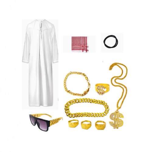 Prince's costume, men's and women's extravagant