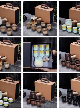 德化围炉煮茶茶具套装式礼盒户外室内烤奶罐罐壶泡茶壶电陶炉