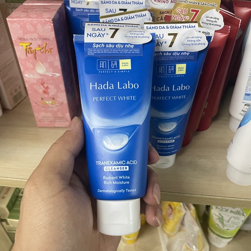 越南肌研Hada Labo洁面乳温和清洁净白保湿洗面奶80g