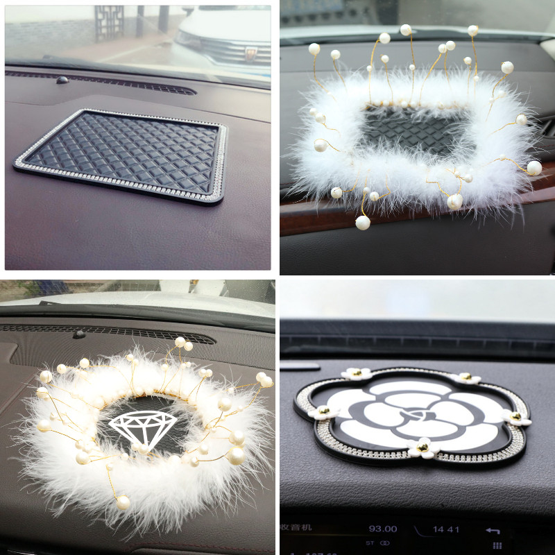 汽车防滑垫香水摆件仪表台