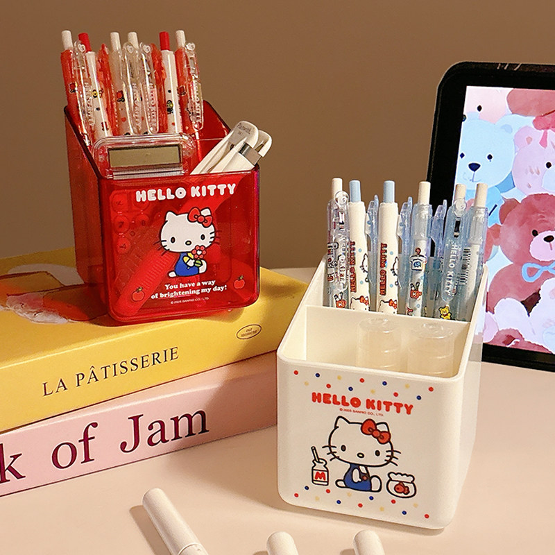 正版HelloKitty大容量笔筒