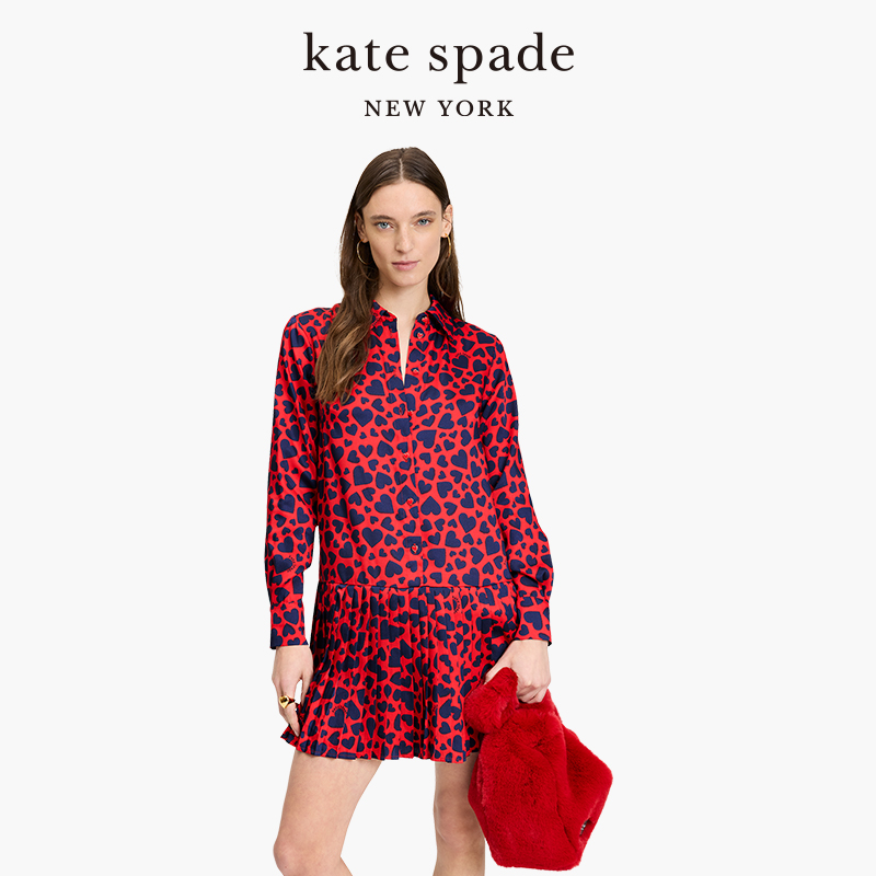【3期免息】【2025新款】kate spade ks Sweet Hearts 甜心连衣裙
