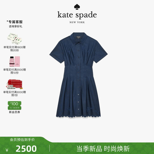 ks英式刺绣轻奢衬衫裙