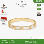 bloom 大号桃心四叶花手镯女 spadeks heritage 3期免息 kate