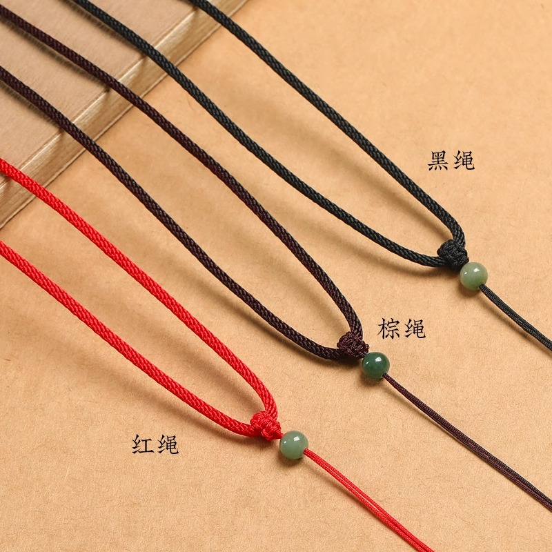 吊坠绳挂脖佛牌玉佩黄金项链挂绳