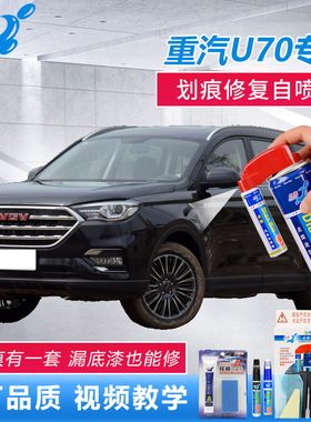 VGV重汽U70补漆笔简约白雨林棕黑色车漆去痕神器漆面划痕自喷油漆