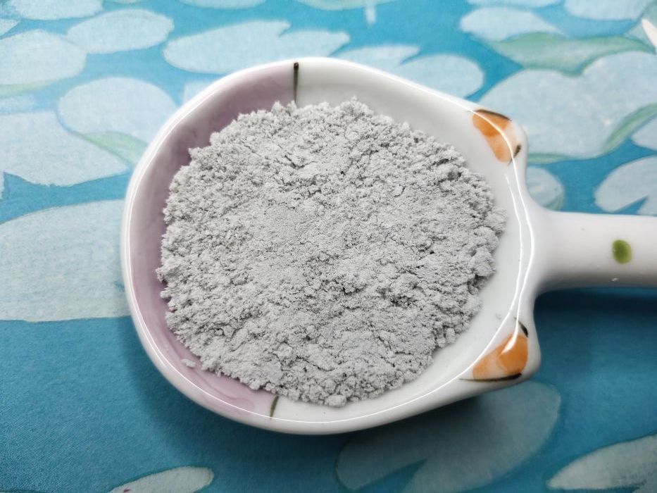 穹灰石粉 100克 颜料专用 中国古代的矿物颜料 矿石原料 浅灰蓝