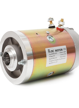 厂家12v 1.6kw、24v 48v2.2kw直流电机动力单元电机铜线机芯