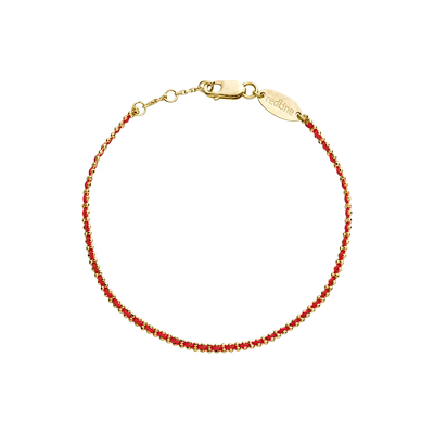 redline/红绳女士2023新款Aurore网状金链交织精美雅致手链