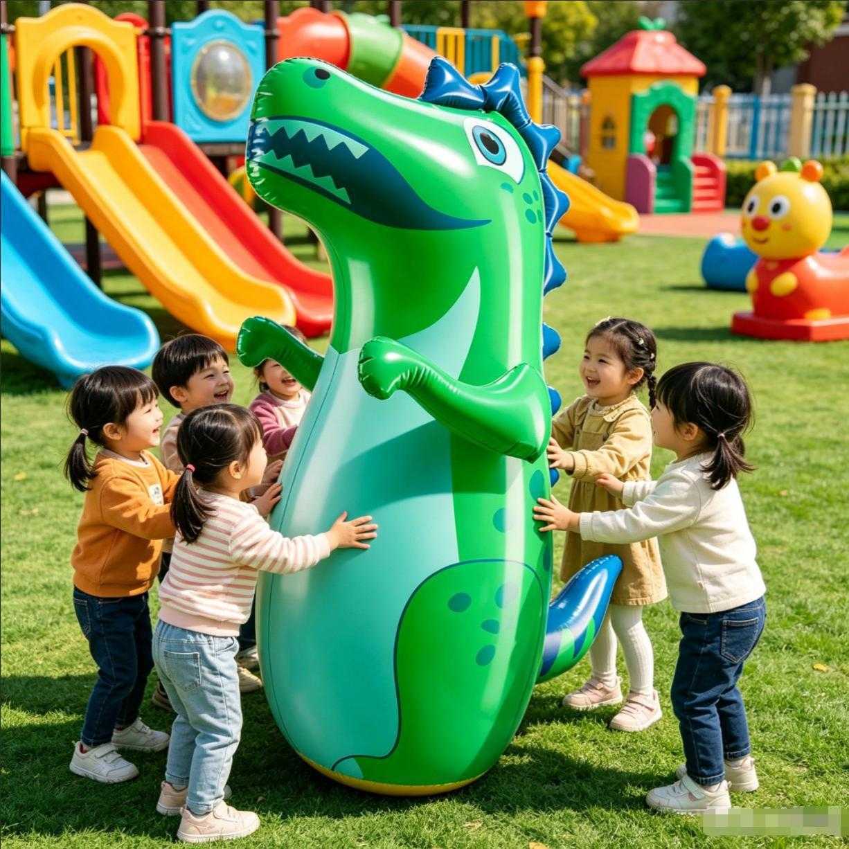 充气不倒翁玩具婴幼儿沙袋拳击玩