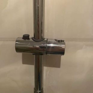 淋浴杆淋浴器支架喷头架子淋浴管固定座挂头花洒座升降杆底座浴室