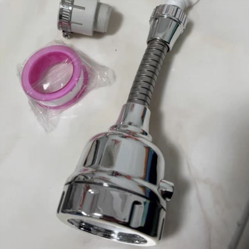 节水通用万能喷头增压神器水龙头加长嘴防溅头厨房过滤延伸器花洒