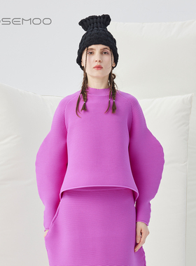 容子木ROSEMOO25冬【商场同款】挺阔干爽毛织套头上衣RSS4TP146A